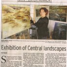 Eastern Southland Gallery exhibits Gail de Jong's work - Southland Times article 