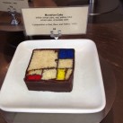 SFMOMA cakes in the cafe - Modrian Cake