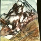 A sketch was sent to me by one of you.. - Dale's Mount Cook Sketch
