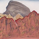 Pastel work of Red Rock, Las Vegas, April 2012 -  Pastel work of Red Rock, Las Vegas 2012