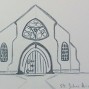 Antonia Conney, December 2012. Arrowtown Church