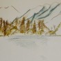Jenny Brooks. January 2013. Haku Sketch