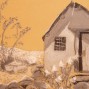 Nancy Kenndy First Day Sketch - Goldfields, Kawarau Gorge